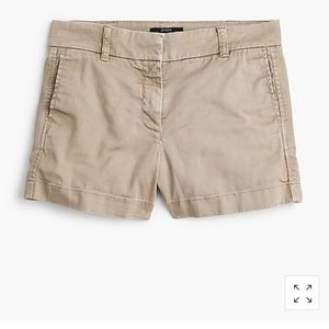 J crew 4” Chino shorts